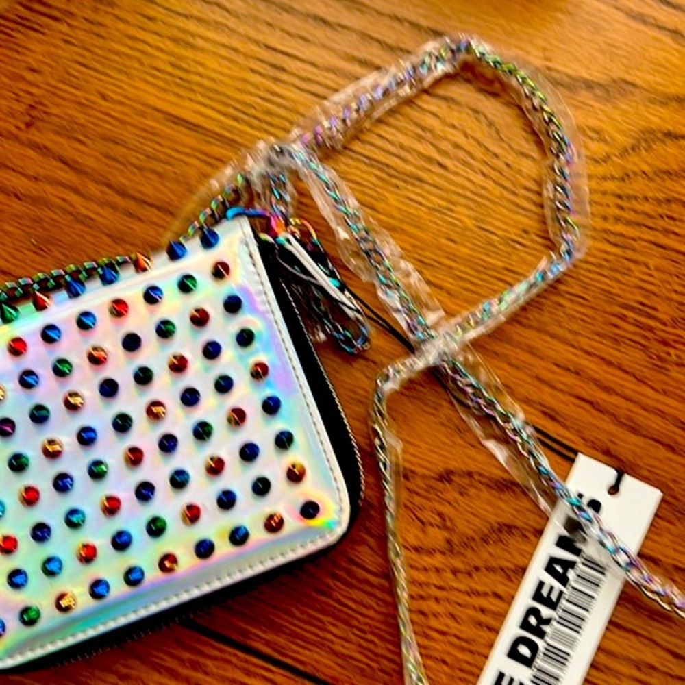NWT Holographic crossbody